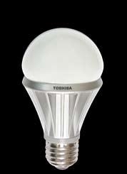 COMPLIANT e TOSHIbA E - CORE LEd A19 bulb DESIGN 6 DIMENSIONS 4.29 in. (109 mm) ENERGY $300 $250 $150 $26.88 5.6 W E-Core A19 Bulb 224 kwh 2.36 in. (60 mm) $192.00 Incandescent Bulb 40 W 1600 kwh $37.