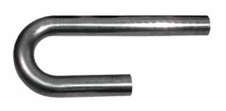 J BENDS MILD STEEL MANDREL BENDS (1010) Our mild steel mandrel bends are available in many combinations of radius, tube diameter and length to suit professional header builders, custom muffler shops