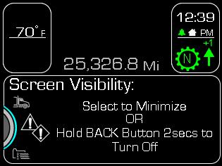 Additional Information Driver Shift Aid on the Driver Display Figure 17.