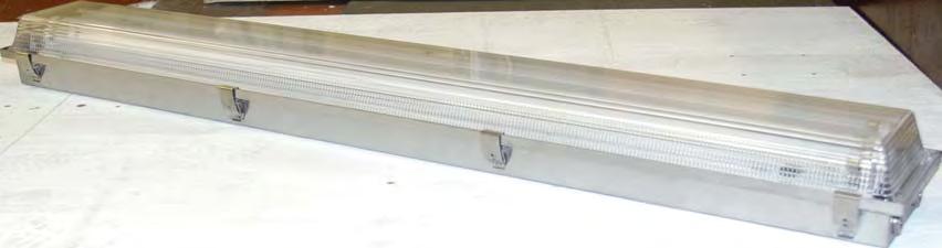 STERLING II S/S H/F 108 STAINLESS FLUORESCENT The Sterling II H/F is also available in a stainless steel body version.
