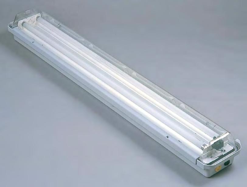 PROTECTA III Ex e FLUORESCENT 22 The Protecta III is a proven and reliable T8 fluorescent luminaire.