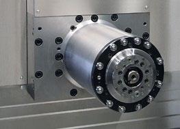 5-axis simultaneous machining up to 56 kw and.000 Nm. Complete machining of precision components in a single set-up.