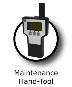 1.2 MAINTENANCE TOOLS Maintaining tires in the yard is just as important as real-time tire information for the driver, but most TPMS systems don't take maintenance personnel into account.