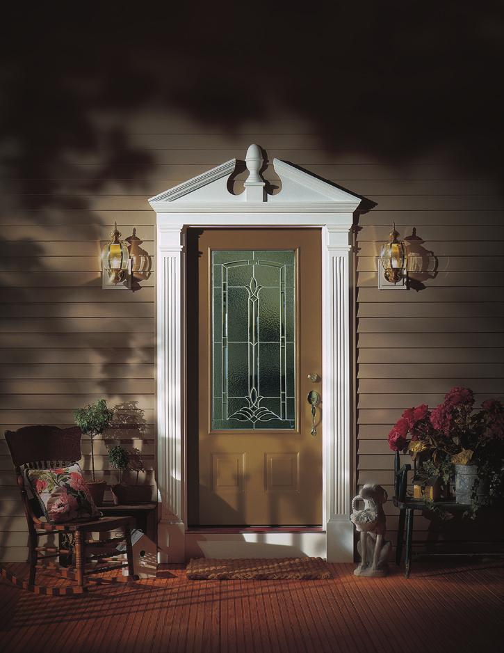 create a GRAND ENTRANCE Beauty & Practicality We understand that the entry door of