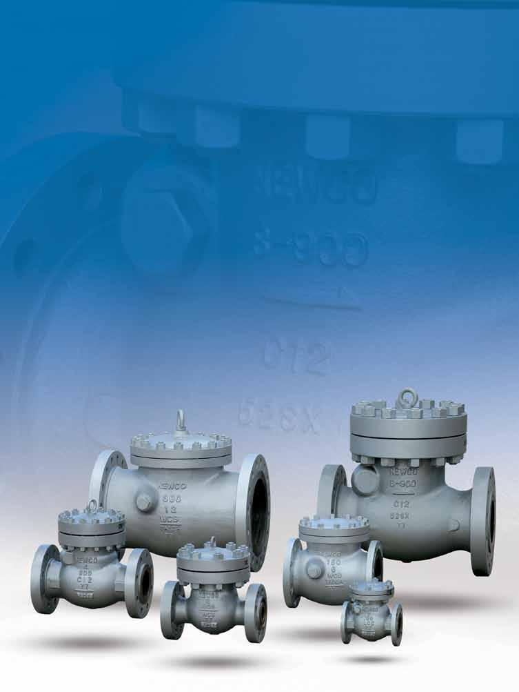 Cast Steel olted Cover Swing Check Valves s: 2 thru 24