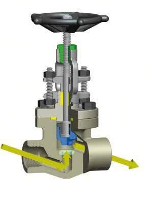Globe Valve Globe and angle valves are suitable for throttling as well as shutoff.