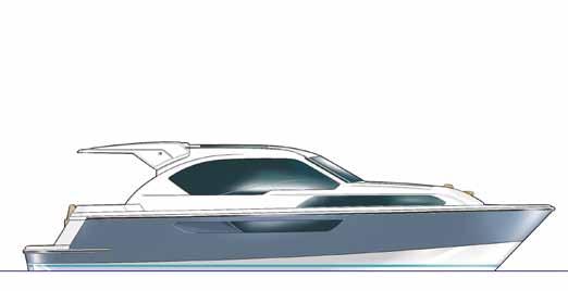BROOM 35 COUPE - SPECIFICATION Engine Options Est Speed (kts) Specifications Single Nanni 60hp 6-8 Single Nanni