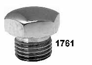 drain hole. Fits O.H.V. Big Twin Harley Engines 1965-on. 1760 Kit 1761 Oversize drain plug only Transmission Fill-Timing Plug Dual purpose fits all HD 1930-38.