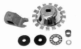 (37310-39) Late-Style Throw-Out Bearing Kit for Big Twins Replacement throw-out bearing kits for Big Twin models (except 5-speed) from 1941-early 1984.