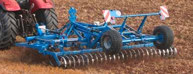 ENABLES A HIGH LEVEL OF FRACTURING AND CRUMBLING. RIDGING IS REDUCED COMPARED TO THE PREVIOUS TINE.