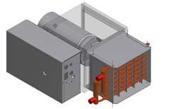 Figure 9. Single-Duct cooling only unit (L) and single-duct unit with hot water coil (R) Figure 10.