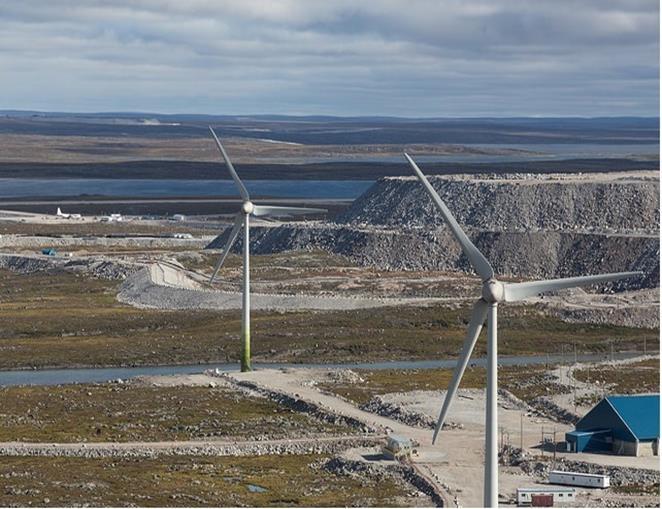 Energy Supply Large Wind Wind Energy Feasibility (GNWT) Inuvik and outside Yellowknife (Snare System) Inuvik: