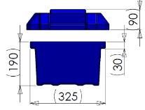 6kg Builders Bucket Triangular Economy The toughest buckets for use on construction sites or