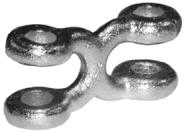 DIX62392 4,500 Twin Clevis Link for 1/2''