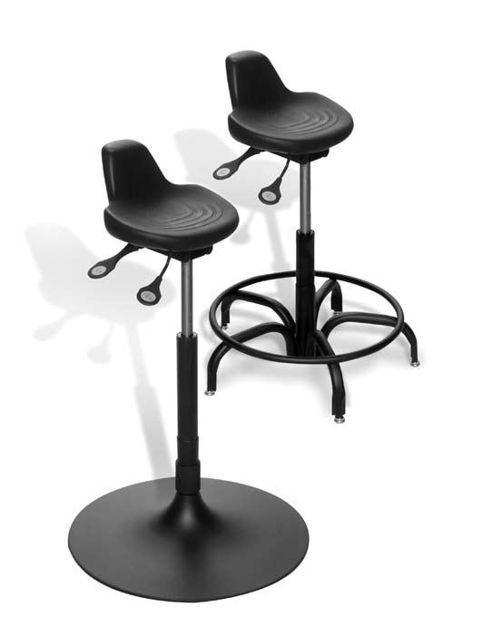 Specialty Stools These stools provide comfort and support for workers in a variety of situations.