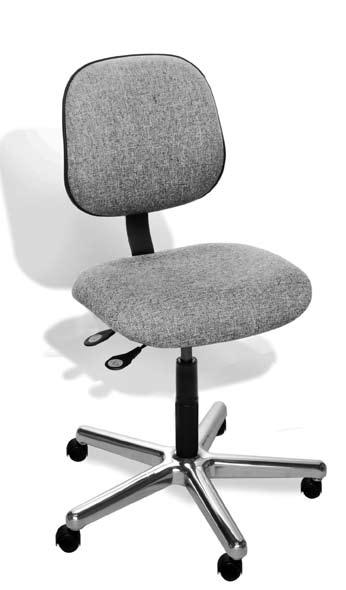 They feature a large ergonomic backrest with lumbar curve, a comfortable waterfall-front seat with four-way contouring for proper weight distribution, and controls for easy adjustment.