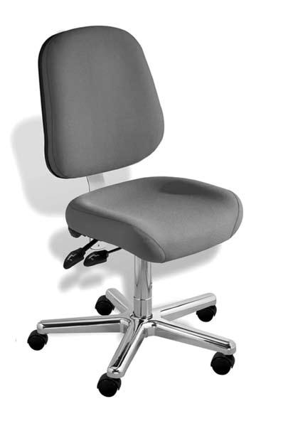 HC Series chairs with sewn seams for increased comfort offer the ergonomic support needed for healthcare, educational, industrial and office and static control areas (with performance package added).