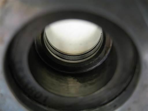 Note intake rod seal on intake cylinder just inside cylinder inboard