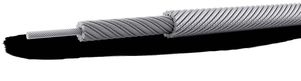 These advantages are based on parallel lay strands combined with well-engineered rope design. Suitable for both single- and multi-layer applications.