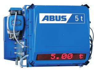The ABUS modular wire rope hoist has a modern, functional look, which is complemented by a
