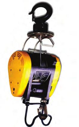 FITOP ELECTRIC HOISTS FITOP electric chain hoists are heavy duty units suitable for tough South African conditions