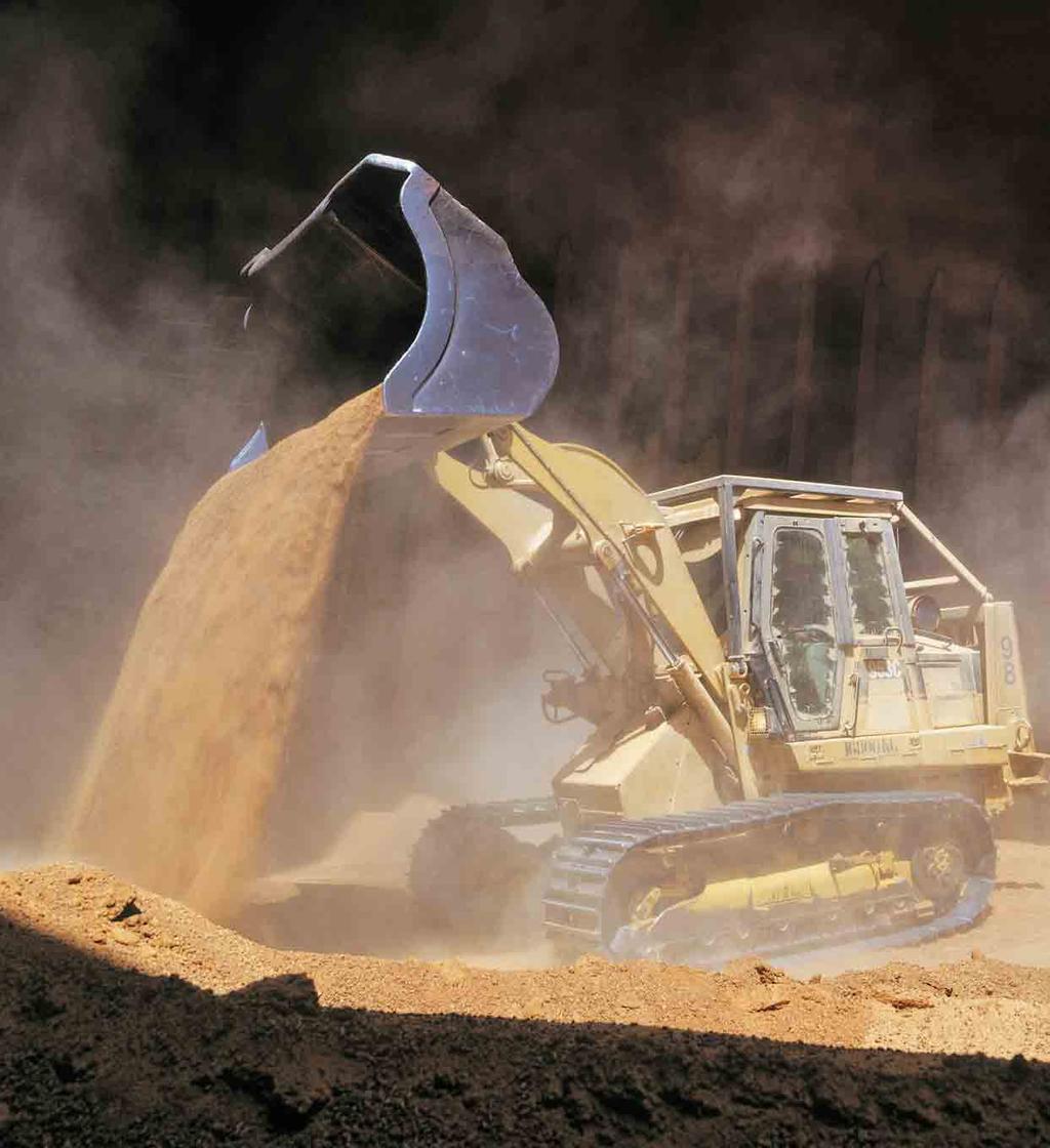 Track-Type Loaders Flexible utility machines Track-type loaders are versatile machines due to their various bucket options and tracked undercarriages.