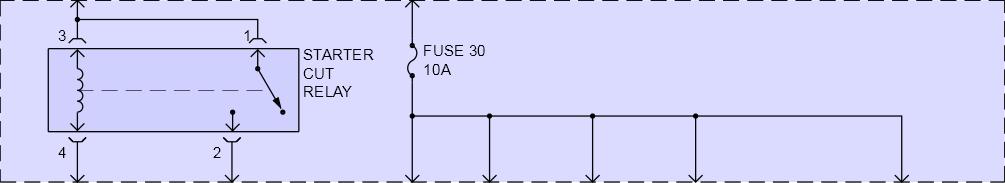 COMPT) FUSE/ TO FUSE 0 3 OF 5) TO FUSE 3 4 OF 5) A A4 UNDERDASH X33 / C D7 T6 H6 (OPTION