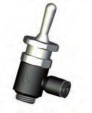 Manually-Operated Valves Manually-operated valves offer a reliable and durable system for opening and closing the circuit when the system has to be switched frequently.