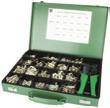 KITS KITS CoNtENtS terminal Kit with tool - 500 PiECE KBG500P 20 x Assorted Popular Pre-Insulated Terminals 1 x 0560 Crimping Tool 1 x Metal Box terminal Kit with tool - 1325 PiECE KBGS1325P 20 x
