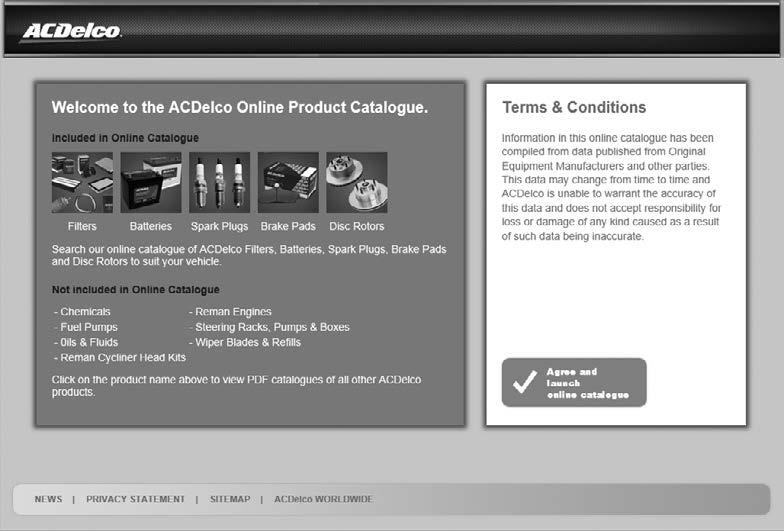 92 92 ACDelco online product catalogue Find