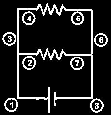 a. In which circuit is the current greater? circuit a circuit b b. In which circuit are all three bulbs equally bright? circuit a circuit b c. In which circuit are the bulbs the brightest?