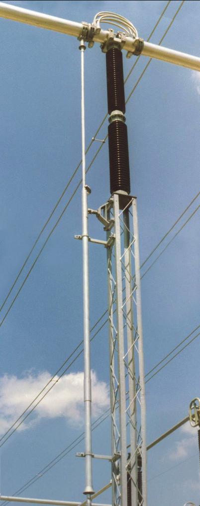 DESIGN AND FUNCTION Earthing lance The earthing lance mainly consists of an aluminium tube which is slotted lengthwise in its upper and lower end.