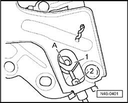 BRAKE PEDAL, ASSEMBLY OVERVIEW 2006 Volkswagen Touareg Fig.