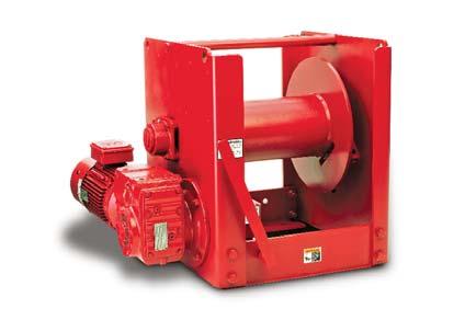 Plus our power winches feature top of the line gear reducers, rugged steel construction,