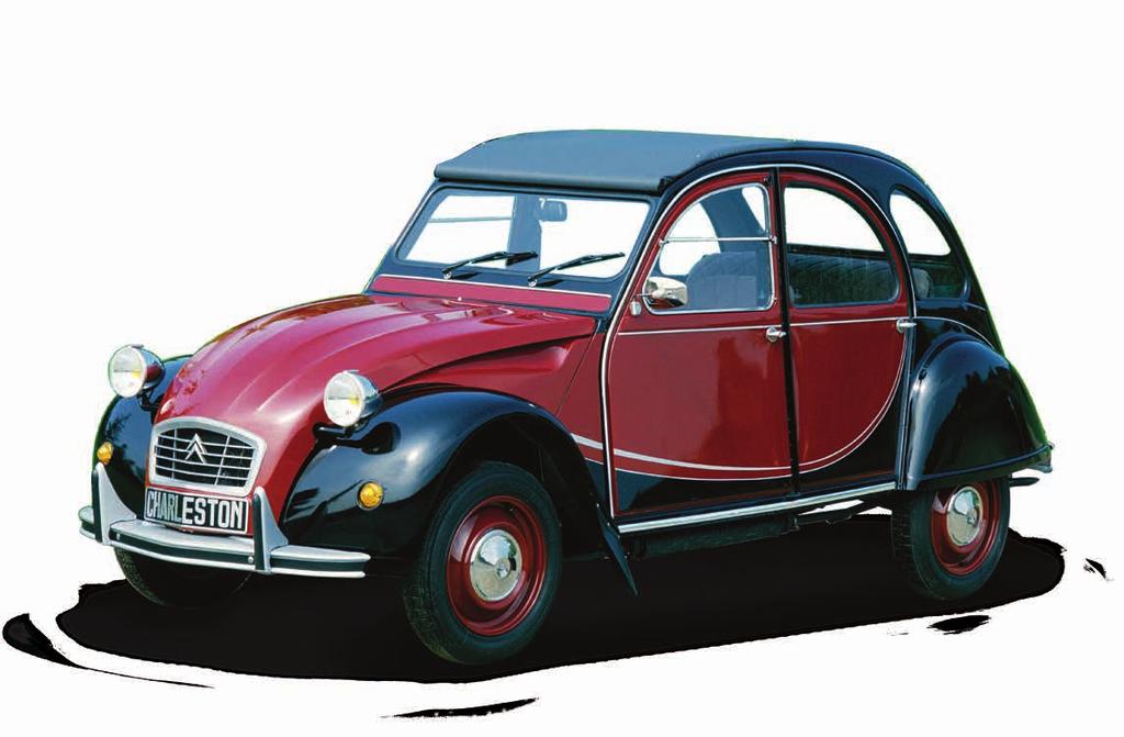 .. five years later, the iconic 2CV is launched and