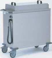 trolley Mobile containers - 140 litres stainless