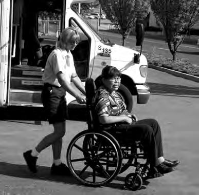 For safety reasons, van drivers cannot assist people who use power wheelchairs or scooters up or down steps or curbs. Van drivers will not operate power wheelchairs or scooters.