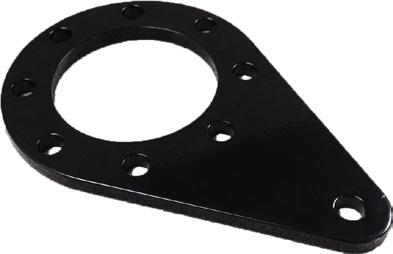 Mounting Footplate The PowerSTAR mounting plate accessory allows the gearmotor to be easily specified into your application by mounting to any flat surface.