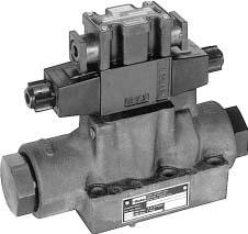 echnical Information Series D61VW General Series D61VW directional control valves are 5-chamber, pilot operated, solenoid controlled valves, hey are available in 2 or 3-position styles.