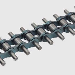 A&S Roller chain I 8 Roller chain with extended pins DIN ISO Pin d 2 l 2 u 2 v 2 d 2 l 3 u 3 v 3 04 110 00 59 1,850 12,500 6,300 3,500 - - - - - 110 00 64 - - - - 1,850 18,000 11,800 6,200-05B-1 110