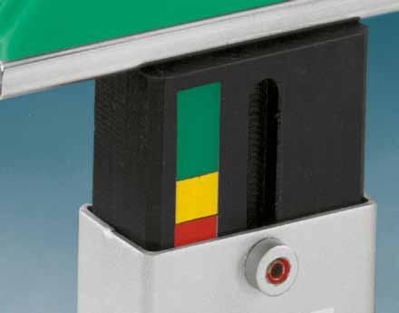 OPTICAL CONTROL DISPLAYS Murtfeldt Spann-Box systems generally have a coloured scale.