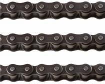 8 Chain Drives Tsubaki Roller Chains Tsubaki BS Roller Chain - Simplex New for 2010: Tsubaki 4th generation BS roller chain Superior quality roller chain from the global leader Easy disassembly on