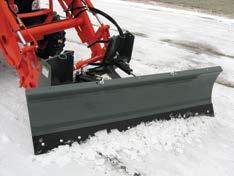 SNOW BLADE 13 [1] SNOW BLADE Skid Steer and Euro Mount [2] SNOW BLADE PRODUCT OVERVIEW Constructed for residential and commercial snow removal