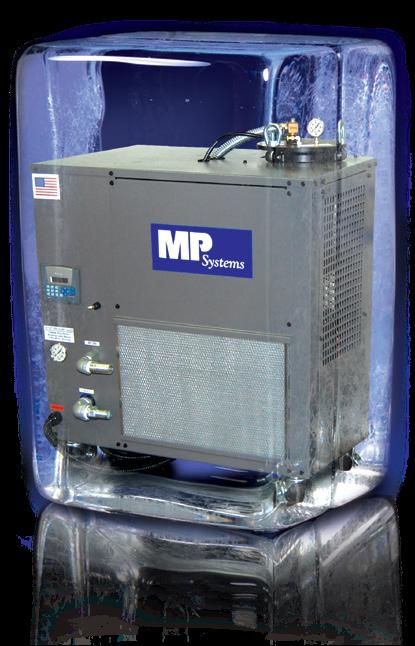 ARE YOU CHASING OFFSETS? The MP Systems Chiller Series is built specifically for the harsh environments of the CNC machining industry.