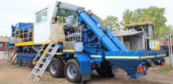 Fracturing equipment Pumping unit H2501-10 Deck engine power Max. working pressure Max.
