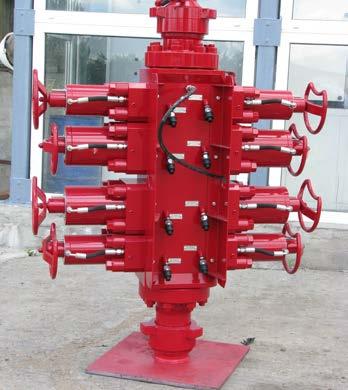 Pressure control equipment Blowout preventer The Fidmash blowout preventer is designed to seal off the well during coiled tubing applications.
