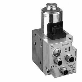 E/P Pressure control valve, Series ED05 Proportional solenoid, DDL link Technical Data Type Poppet valve Supply pressure max.