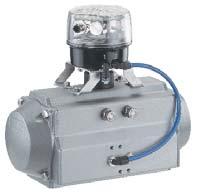 VALVES, MEASUREMENT AND CONTROL SYSTEMS Electrical position indicators for pneumatic actuators Electrical position