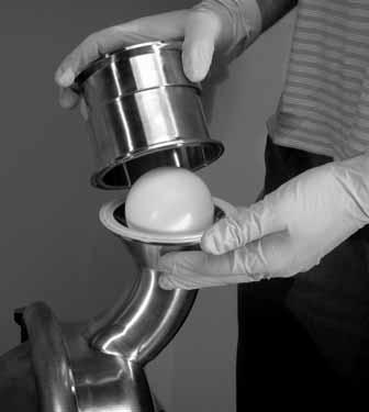 the ball valve housing to the liquid