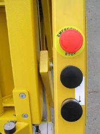 press any of emergency stop buttons.